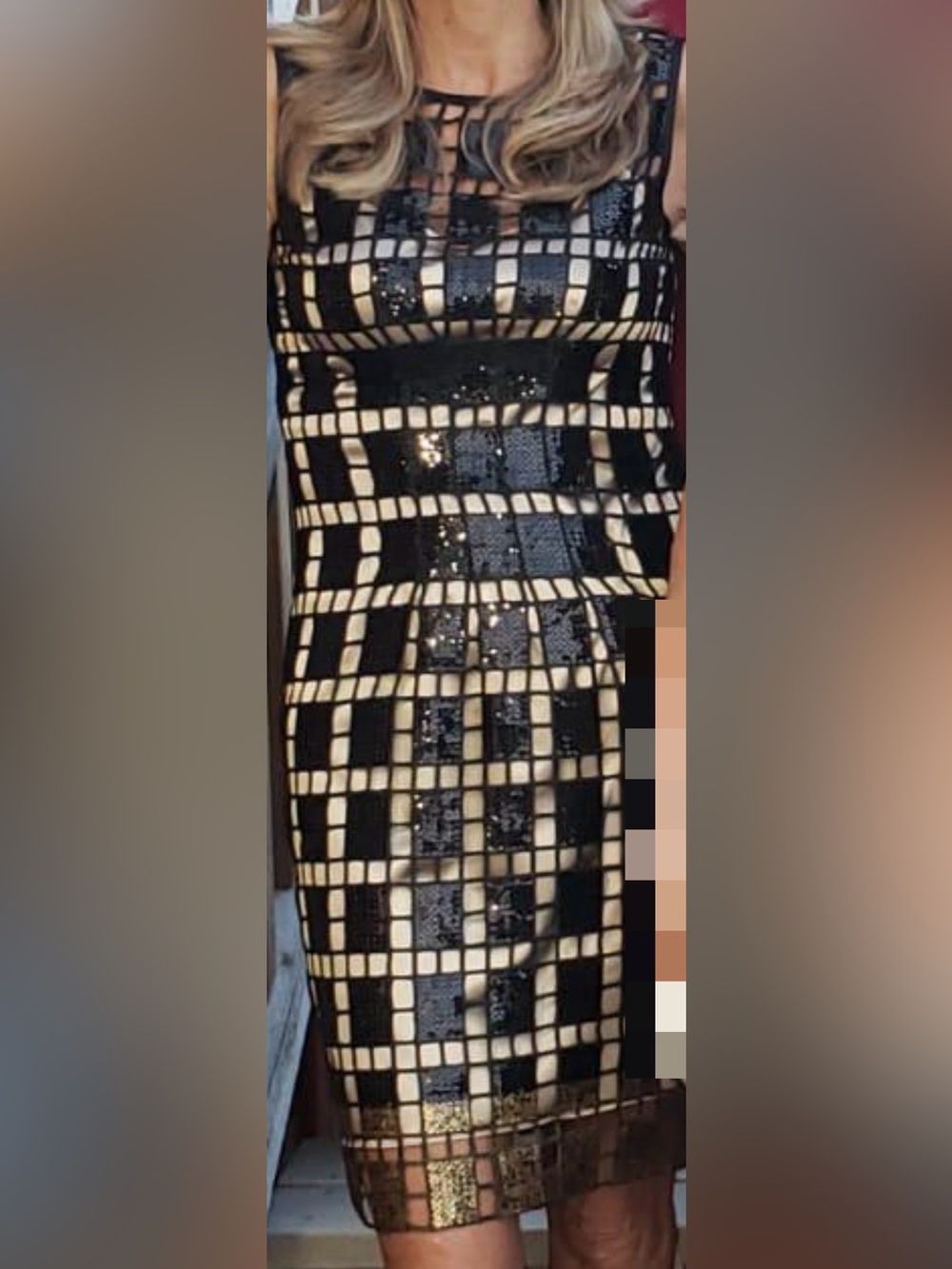 ELIE TAHARI Sequin Dress size 6